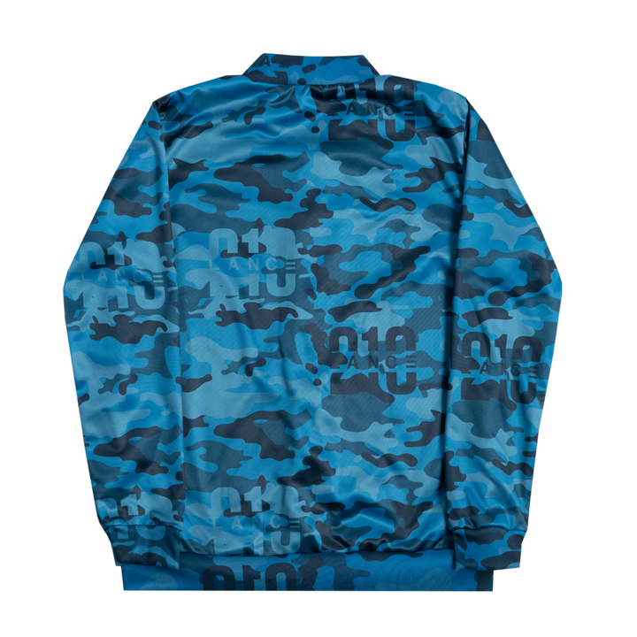 210 Camo Midweight Bomber Jacket (Navy)