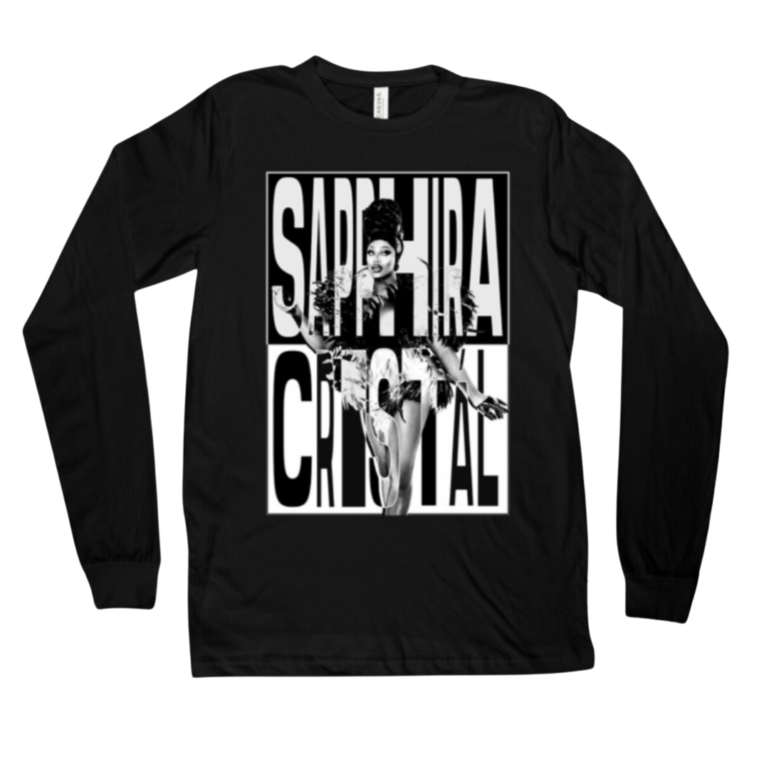 Sapphira B&W Long Sleeve